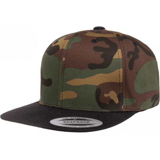Кепка FlexFit 6089TC - Classic Snapback Camo/Black Кепка FlexFit 6089TC - Classic Snapback Camo/Black