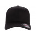 Кепка FlexFit 6277 Wooly Combed Black