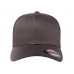 Кепка FlexFit 6277 Wooly Combed Dark Grey