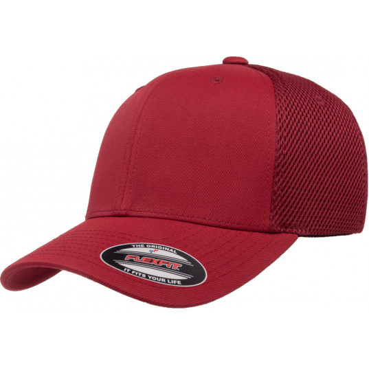 Кепка FlexFit 6533 - Ultrafibre & Airmesh Maroon