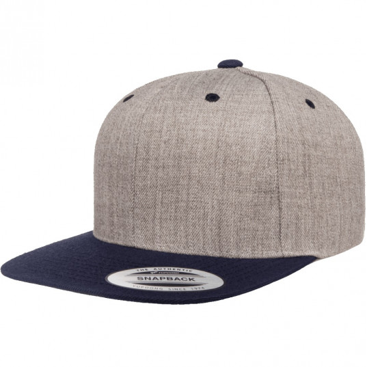 Кепка FlexFit 6089MT - Classic Snapback Heather/Navy Кепка FlexFit 6089MT - Classic Snapback Heather/Navy